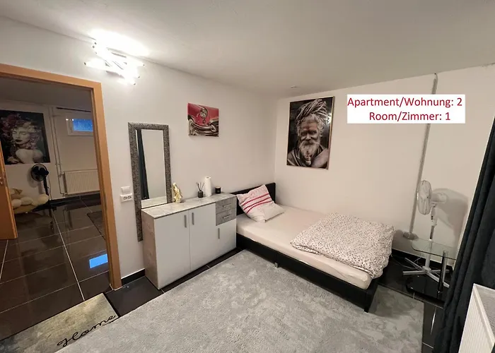 Two Separate With 5x Near Frankfurt,hanau Apartment *